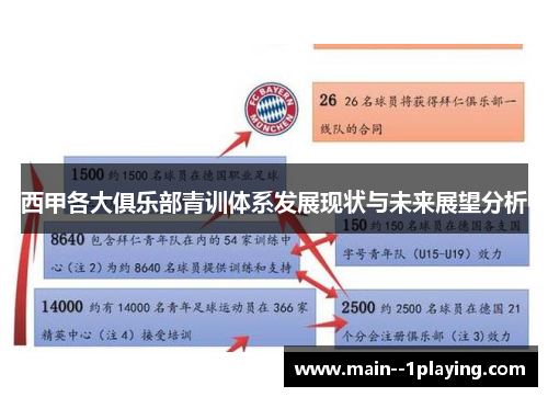 西甲各大俱乐部青训体系发展现状与未来展望分析