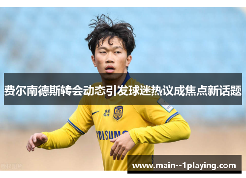 费尔南德斯转会动态引发球迷热议成焦点新话题